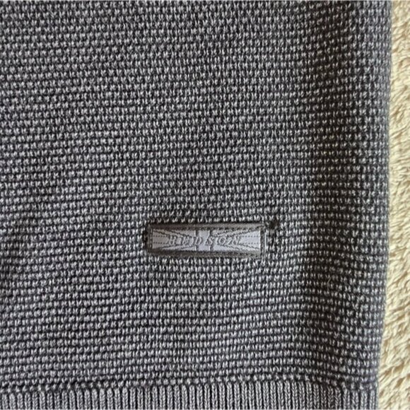 Hudson long sleeve textured cotton crew neck shirt size large - Picture 9 of 13